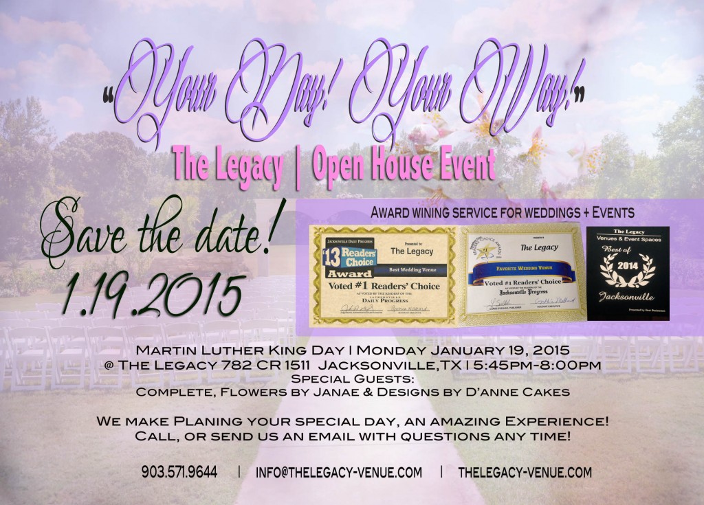 The Legacy Open House